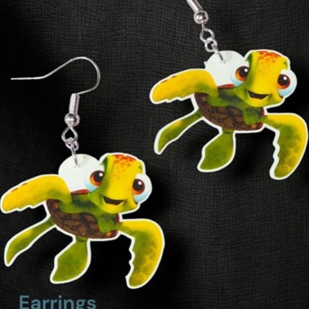Squirt Nemo Fan Art Earrings